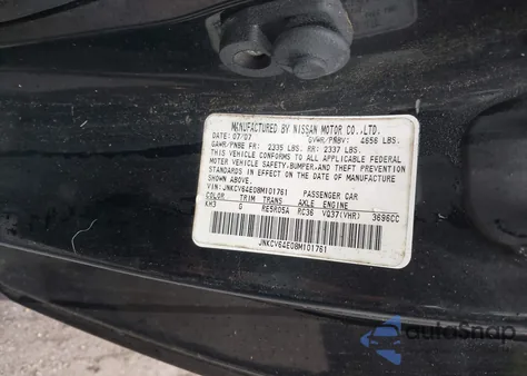 2008 Infiniti G37 Journey from USA, damaged, VIN JNKCV64E08M101761